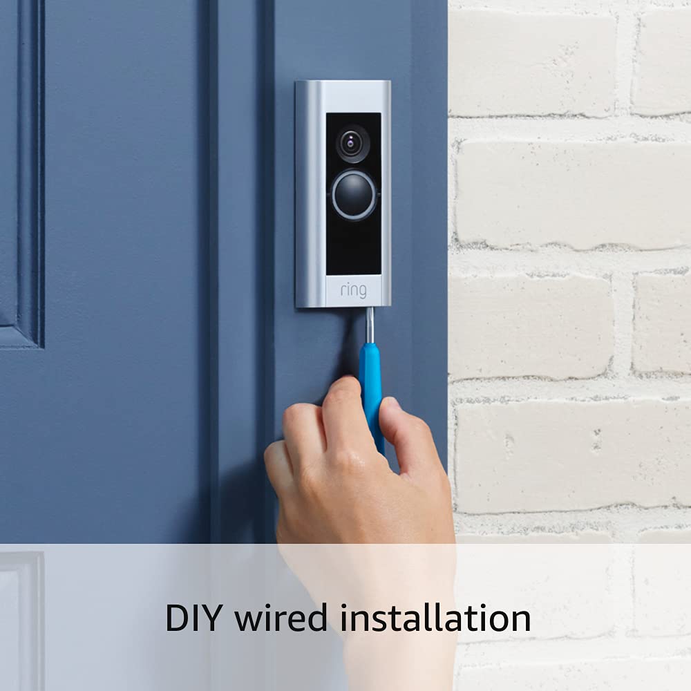 Ring Wired Doorbell Plus (Video Doorbell Pro): HD Video, Smart Alerts, Advanced Security