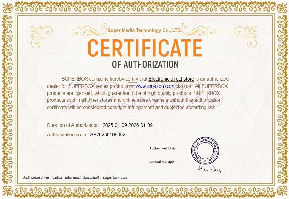 S6 Max Superbox 2025 Fully Loaded 6K Ultra HD with Voice Control HDMI Cable Power Supply TF Card USB Flash Driver Manual Instruction(4+64)