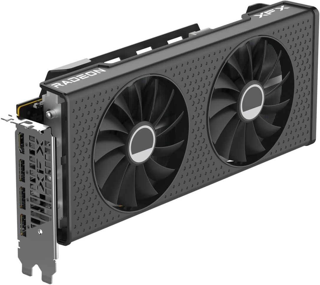 XFX Speedster SWFT210 Radeon RX 7800XT Gaming Graphics Card with 16GB GDDR6 HDMI 3xDP, AMD RDNA 3 RX-78TSWFTFA