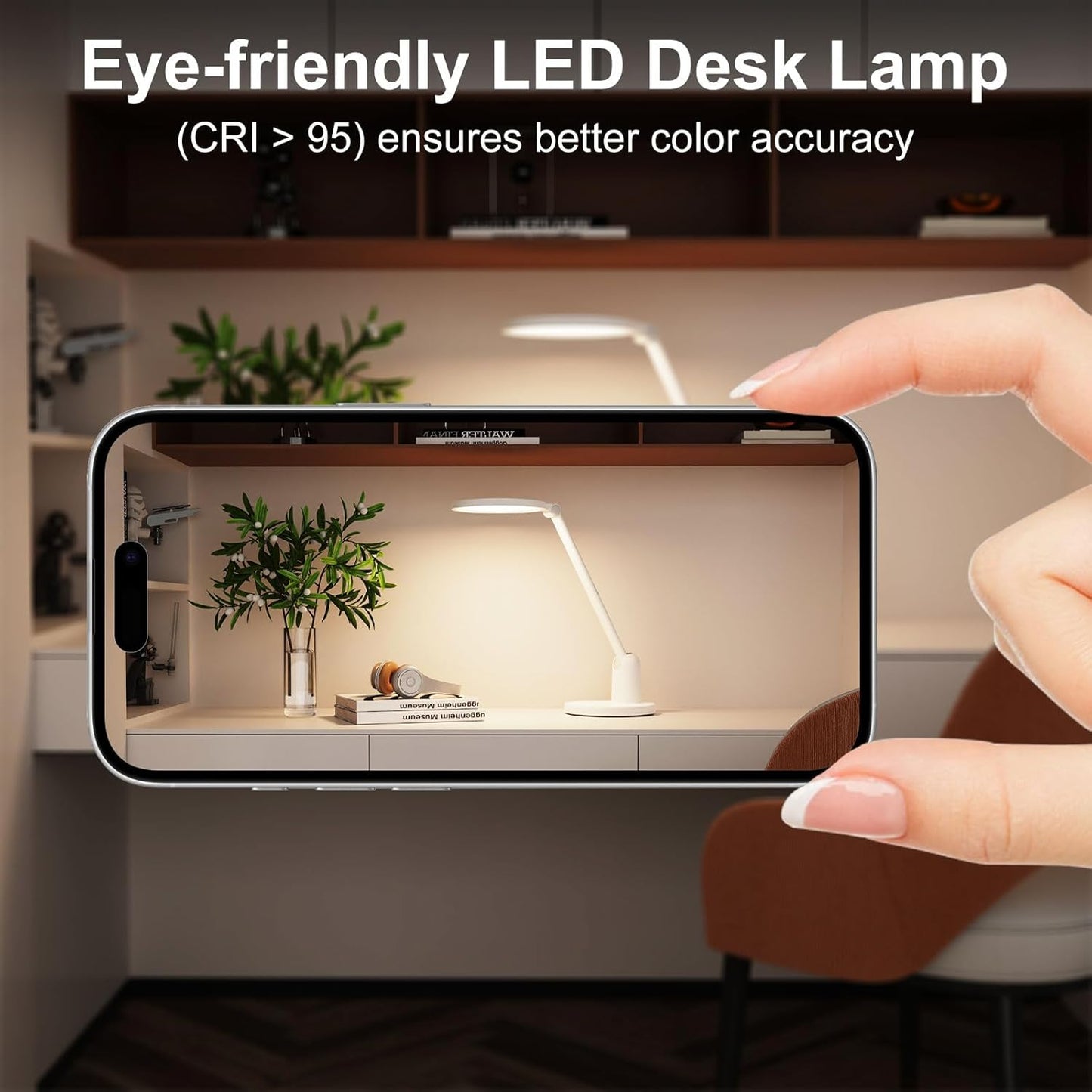 Ultra Bright 1000LM LED Desk Lamp - Dimmable, Eye-Care, Timer, 3000K-6000K, Stable Base