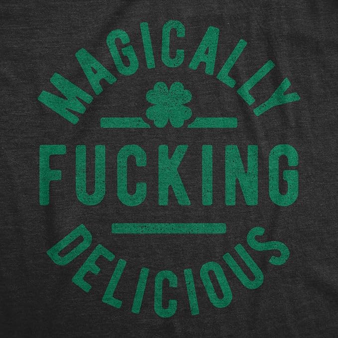 Womens St Patricks Day T Shirts Funny Shenanigans Clover Graphic Tees for Women