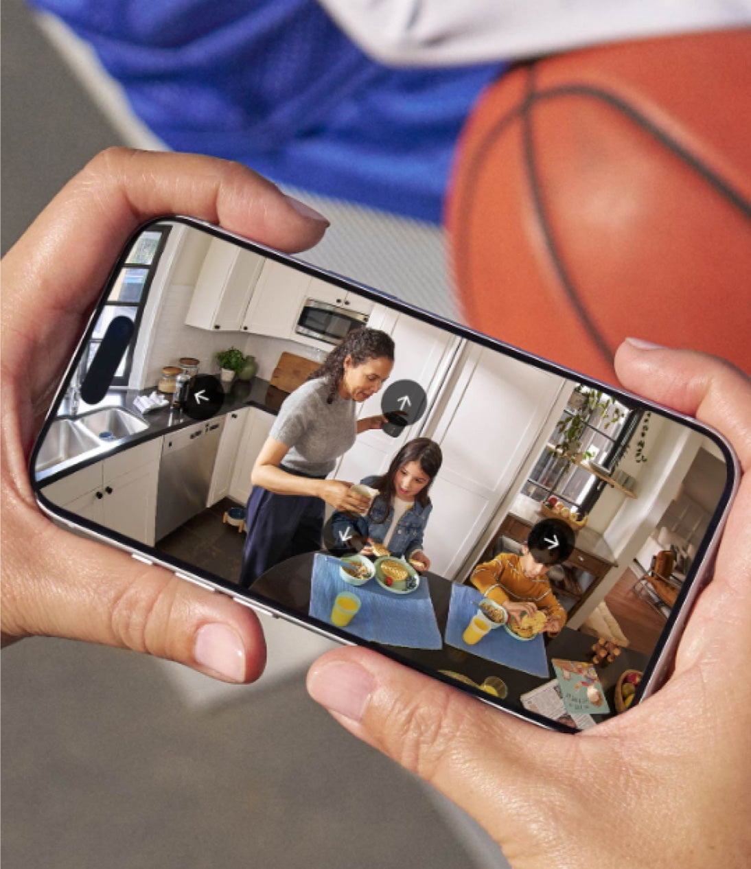 Ring Pan-Tilt Indoor Cam (2024): 360° Pan & Tilt, HD Video, Two-Way Audio - White